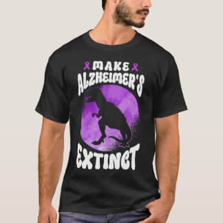 Alzheimer Dementia Make Alzheimer's Extinct T-Shirt