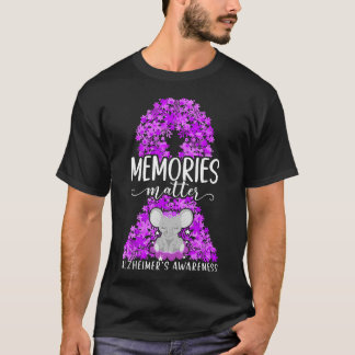 Alzheimer Dementia Memories Matter Alzheimer's T-Shirt