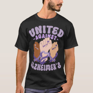 Alzheimer Dementia United Against Alzheimer's T-Shirt