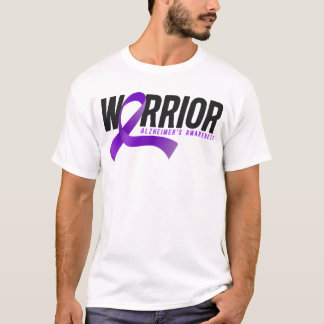 Alzheimer Dementia Warrior Alzheimer's Awareness T-Shirt