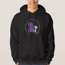 Alzheimer Monat I Endalz Purple Bow Elephant Hoodie