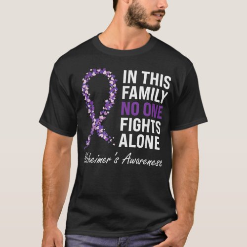 Alzheimer s Awareness_Purple_Ribbon_Dementia_Mom D T_Shirt