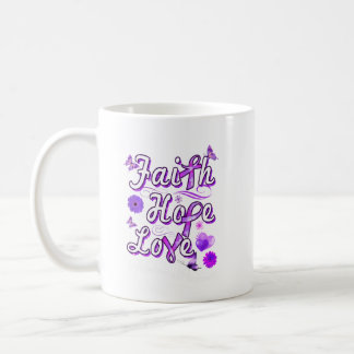 Alzheimer S Awareness Purple Ribbon Products Faith Coffee Mug