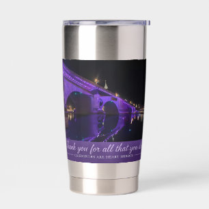 Alzheimer’s Dementia Awareness London Bridge Insulated Tumbler