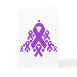 Alzheimer’s Disease Christmas Ribbon Tree Holiday Card