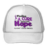 Purple Ribbon And Wings Fibromyalgia Hat | Zazzle