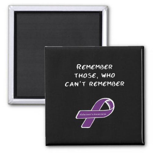 Alzheimerheimer Disease Day Heimers Awareness Rib Magnet