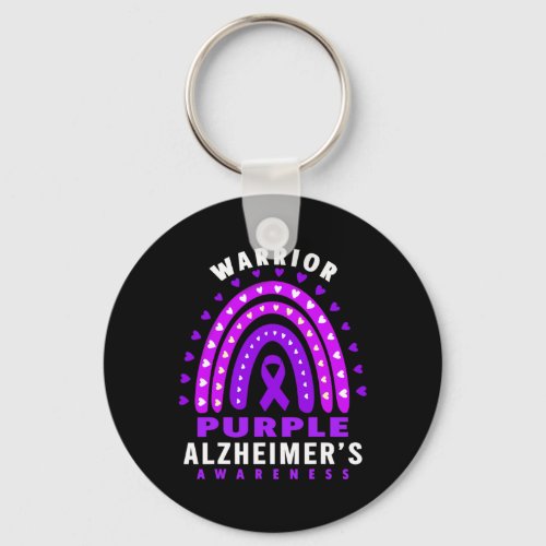 _ Alzheimerheimer Warrior _ Heimers Awareness  Keychain