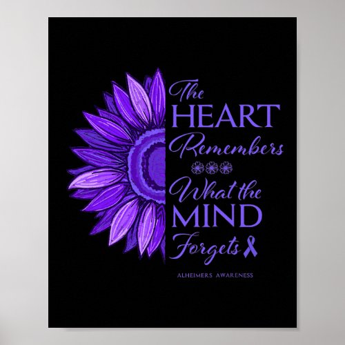 Alzheimerheimers And Raise Awareness Womens  Poster