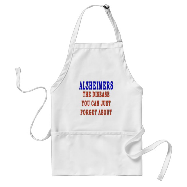 ALZHEIMERS ADULT APRON (Front)