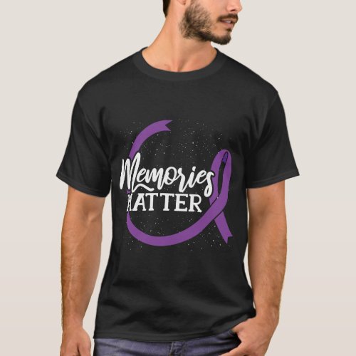 Alzheimers Awareness and Support Shirt Memories M