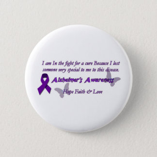 Alzheimer's awareness button