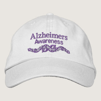 Alzheimers Awareness Custom Embroidered Hat