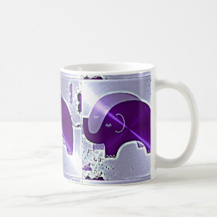Alzheimer's Awareness Elephants Coffee Mug