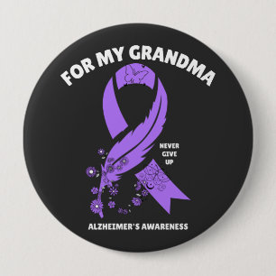 Alzheimer's Awareness - For My Grandma Button