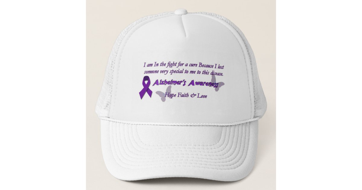 Alzheimer's awareness Hat | Zazzle