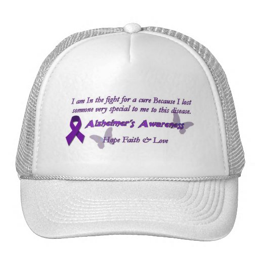 Alzheimer's awareness Hat | Zazzle
