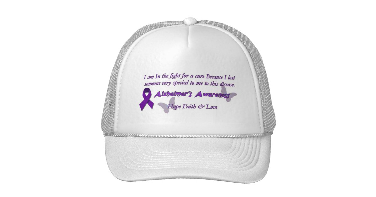 Alzheimer's awareness Hat | Zazzle