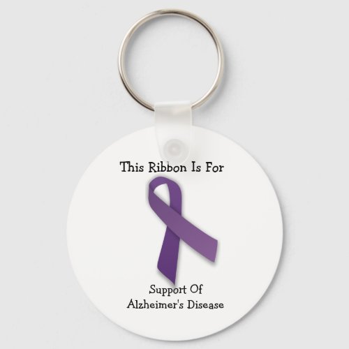 Alzheimers Awareness _ Keychain