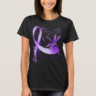 Alzheimers Awareness Memories Matter Dragonfly T-Shirt