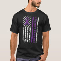 Alzheimer's Awareness Ribbon Purple September 21 U