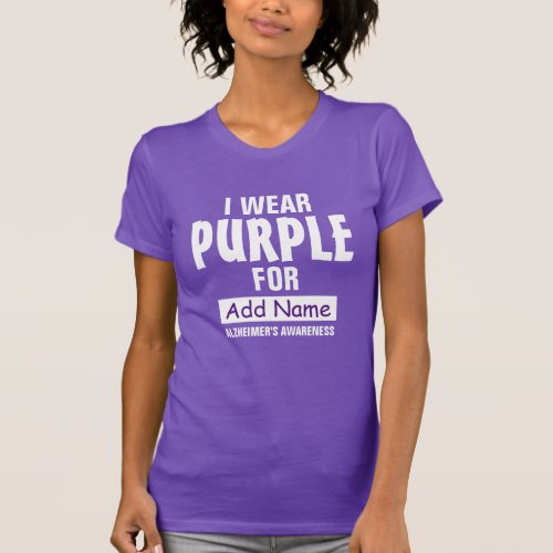 Alzheimers Awareness T_Shirt