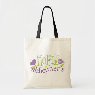 Alzheimers Awareness Tote Bag