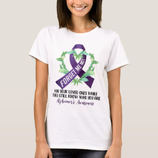 Alzheimer's Awareness, We wear purple for dementia T-Shirt