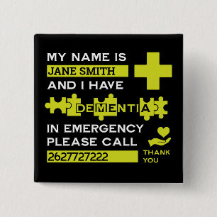 Alzheimer's Disease Alert Button