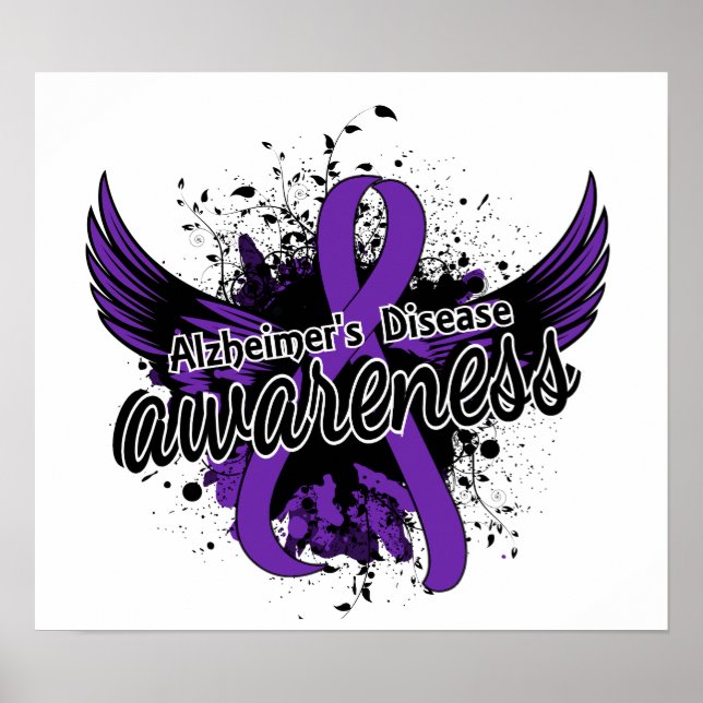 Alzheimer's Disease Awareness 16 Poster (Front)