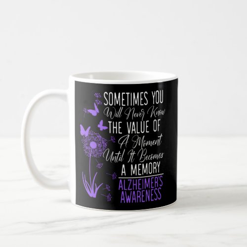AlzheimerS Disease Awareness Dementia I Wear Purp Coffee Mug
