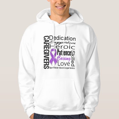 Alzheimers Disease Caregivers Collage Hoodie