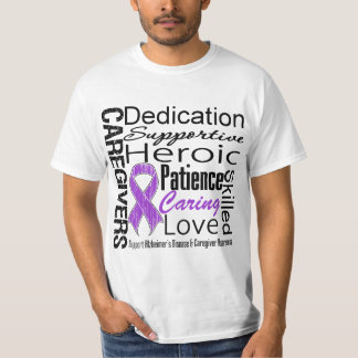 Alzheimers Disease Caregivers Collage T-Shirt