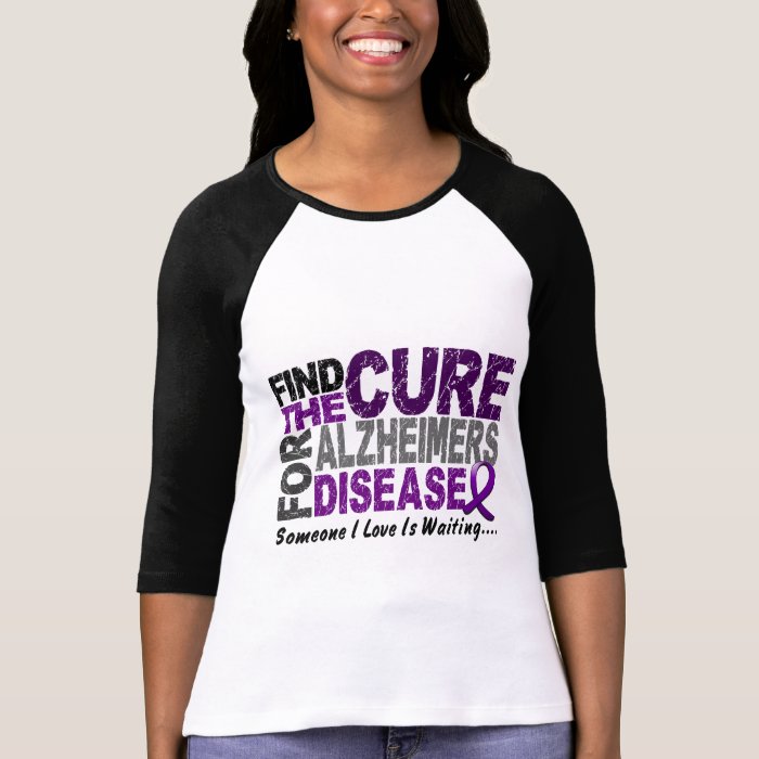 ALZHEIMERS DISEASE Find The Cure 1 Tshirts