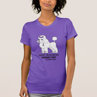 Alzheimer's Disease Poodle: Someone Needs a Cure T-Shirt