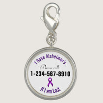 Alzheimers Emergency Contact Charm