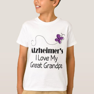 Alzheimers I Love My Great Grandpa T-Shirt