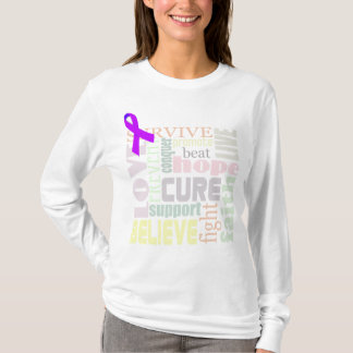 Alzheimer's Inspirational Words Long Sleeve Shirt