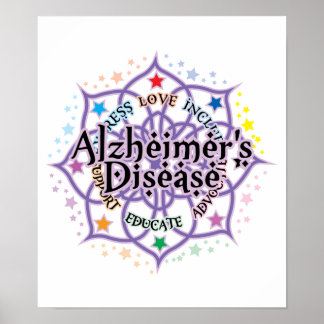 Alzheimers Lotus Poster