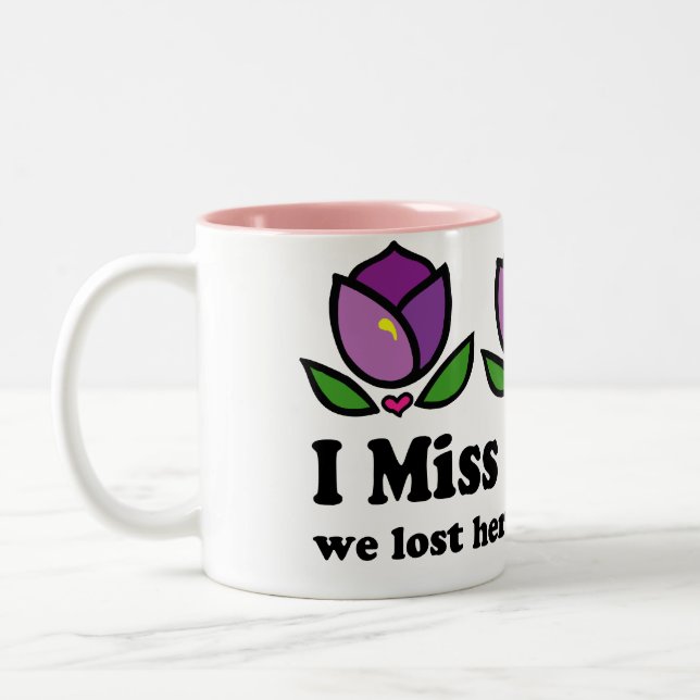 Alzheimer's Mom Remembrance Mug (Left)