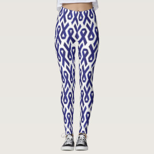 Alzheimer's Purple Ribbon Leggings