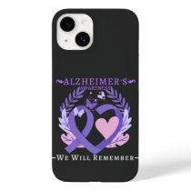 Alzheimer's Ribbon Fight Dementia Awareness Case-Mate iPhone 14 Case