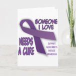 Alzheimer's Support Card
