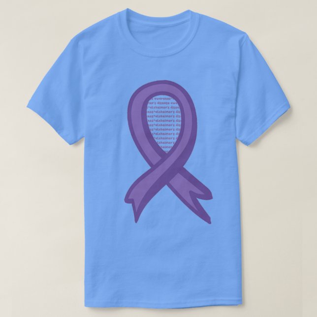 Alzheimerx27s Disease Awareness T-Shirt (Design Front)