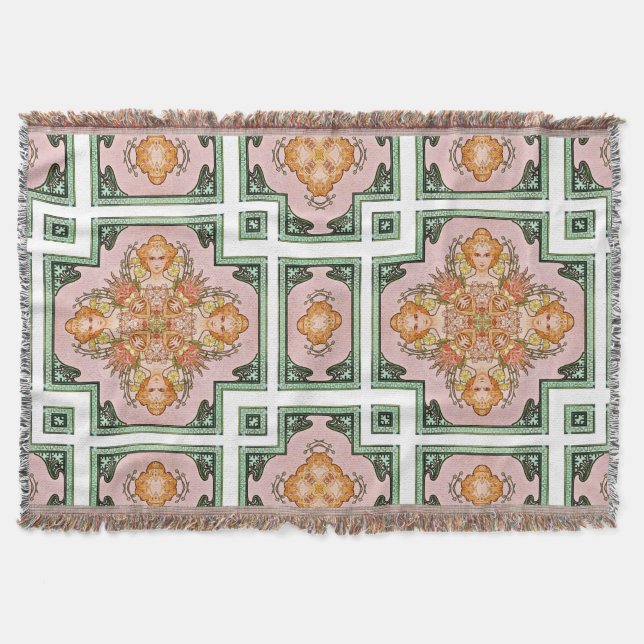 AM40 Pattern 20151113233937 Throw Blanket (Front)