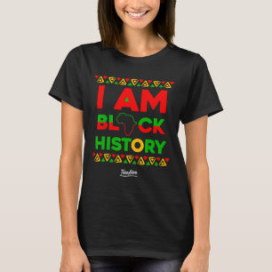 Am Black History Afrocentric African American  T-Shirt