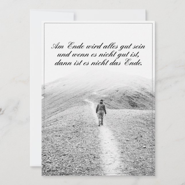 Am Ende wird alles gut sein (Front)