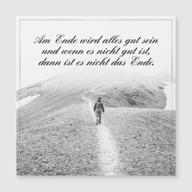Am Ende wird alles gut sein (Front)