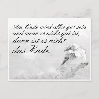 Am Ende wird alles gut sein Holiday Postcard