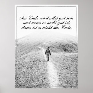 Am Ende wird alles gut sein Poster